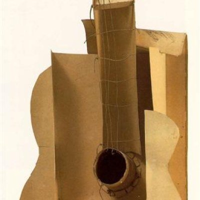 Guitar, 1912 — Cutting Board