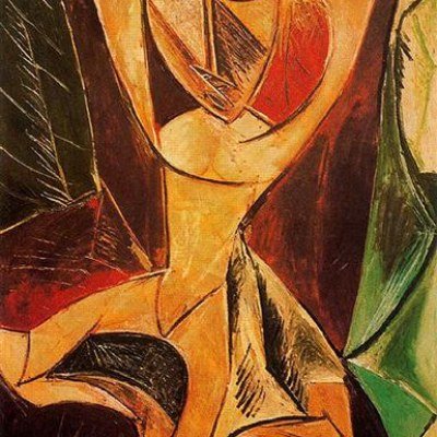 Guitar, 1912 — Cutting Board